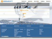 Tablet Screenshot of deemsoft.com